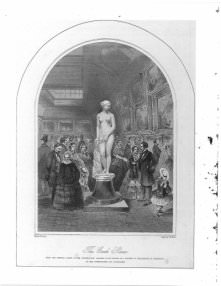 R. Thew (engraver), “The Greek Slave,” *Cosmopolitan Art Journal* 2, December 1, 1857, n.p. (after page 40). Engraving.